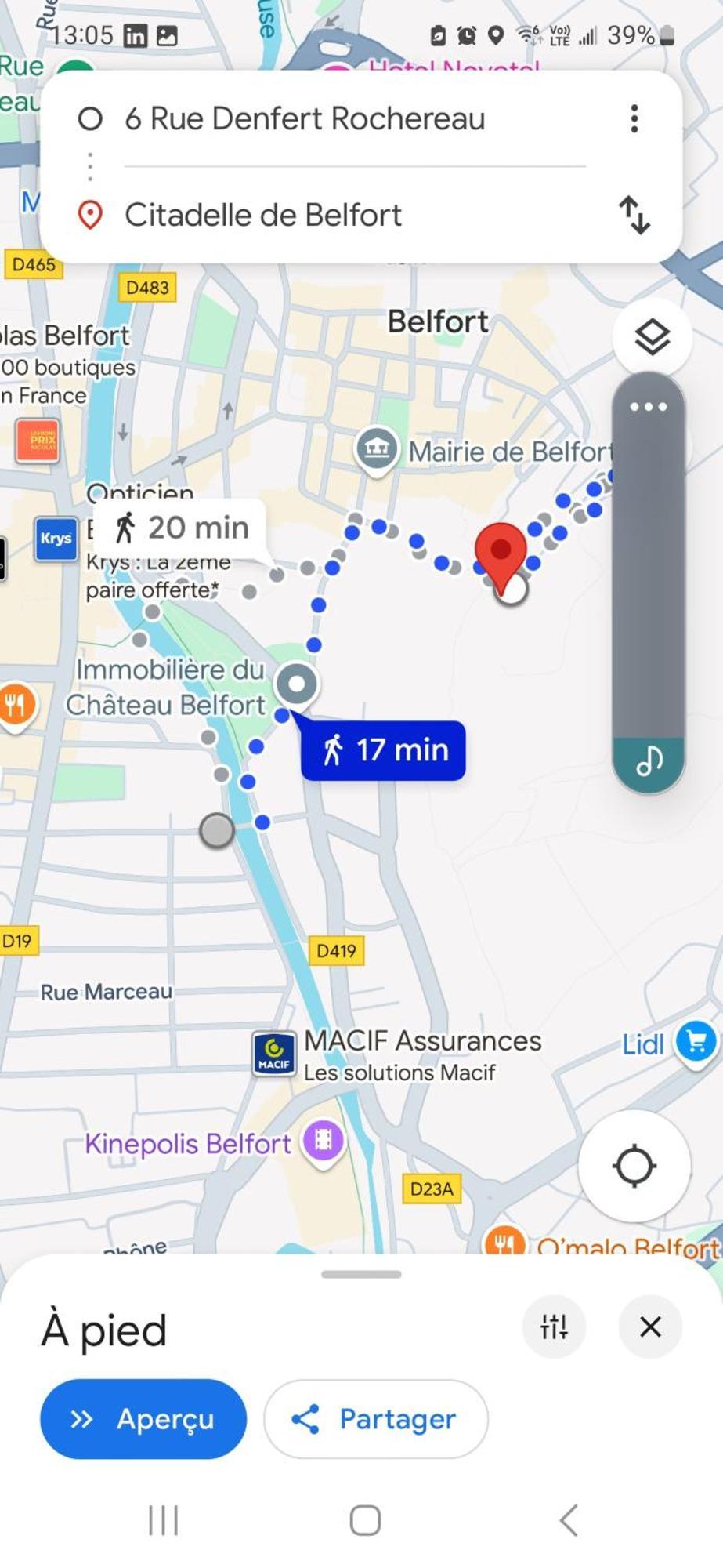 Appartamento Le Denfert - Wifi Netflix - Quais De Savoureuse Belfort Esterno foto